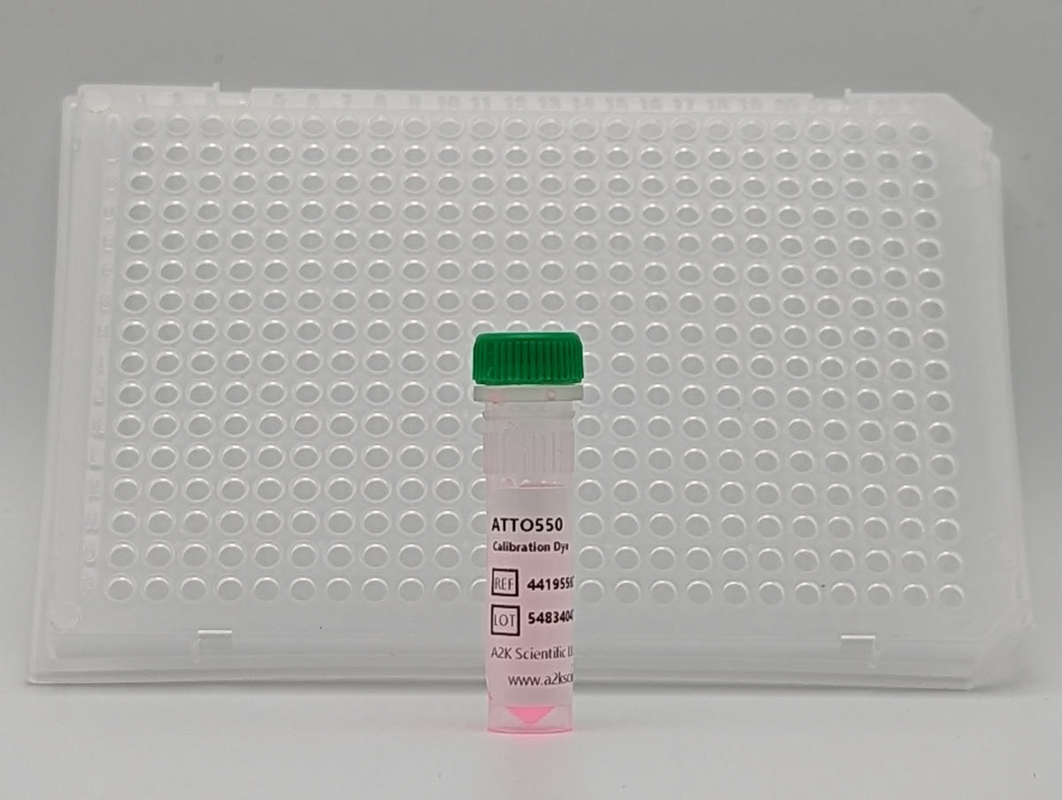 ATTO550 Dye Spectral PCR Calibration Plate – A2K Scientific